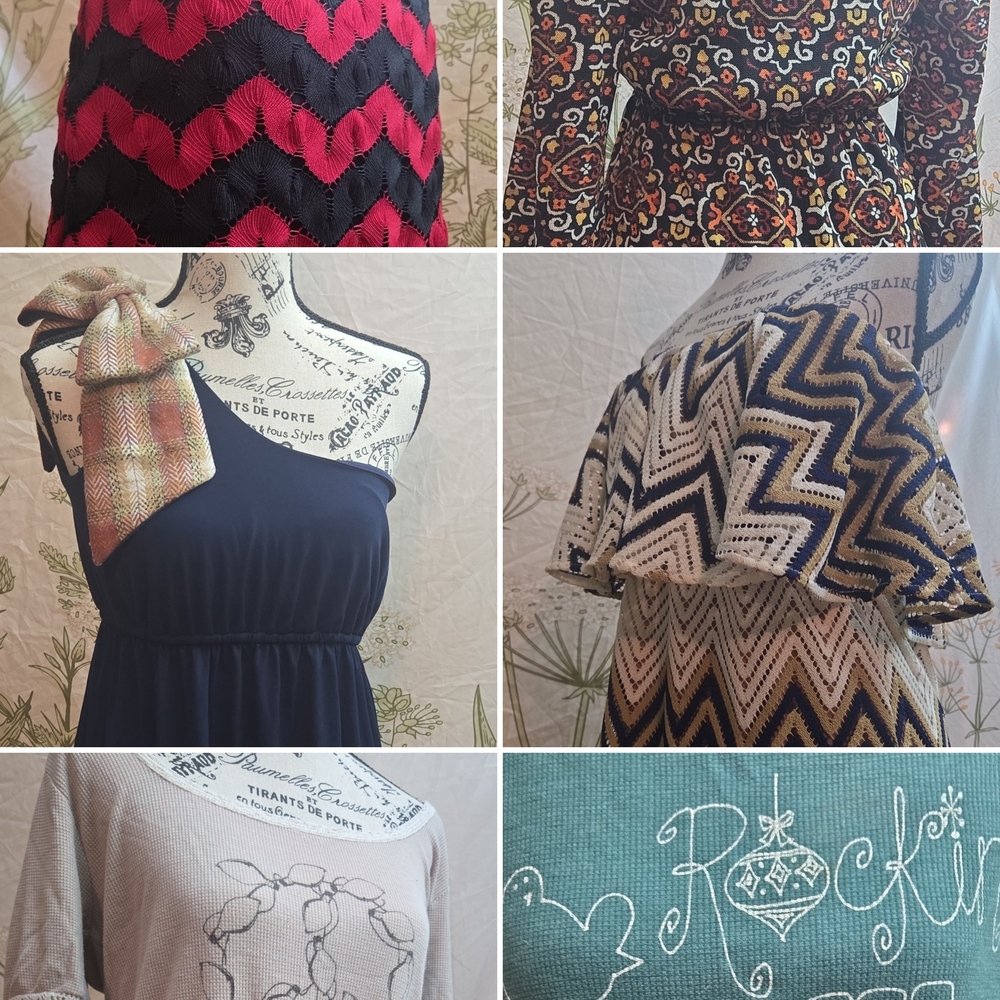 Judith March Women's Jr.'s Dress & Xmas Gowns Lot S - M  7 Pieces